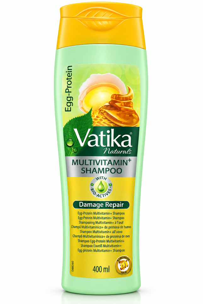 Title: Vatika Egg Protein Shampoo 400 ml