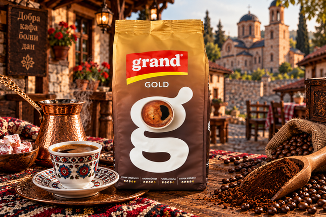 Grand Gold 500 g – Gemahlener Kaffee