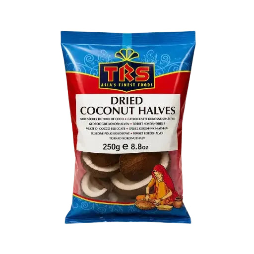 TRS Getrocknete Kokosnusshälften (Dried Coconut Halves) 250 g