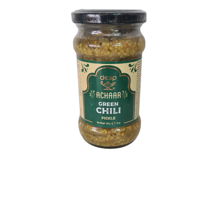 Deep Green Achaar Chili Pickle