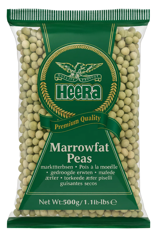 Heera Marrowfat Peas 500 g – Getrocknete Erbsen