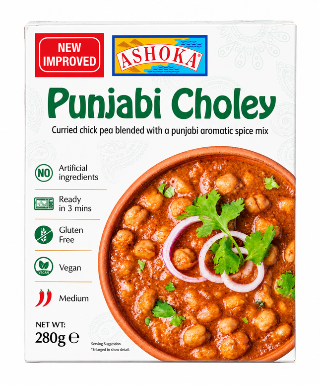 Ashoka Punjabi Choley – Kichererbsen Curry 280 g