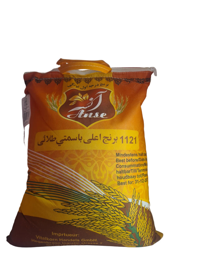 Anse 1121 Basmati Sella Rice 10kg