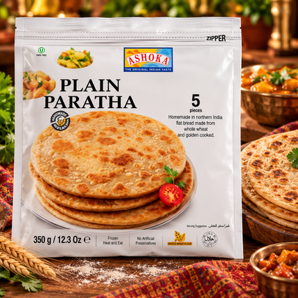 Ashoka Plain Paratha 350 g – Indisches Fladenbrot