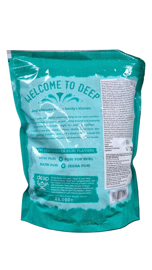 Deep Methi Puri 340g