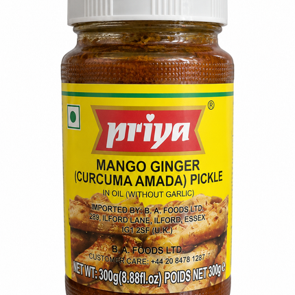 Priya Mango Ginger 300 g – Mango-Ingwer-Pickle