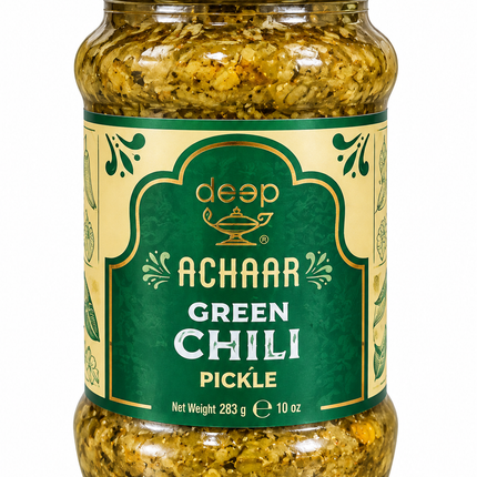 Deep Green Achaar Chili Pickle – Green Chili Pickles