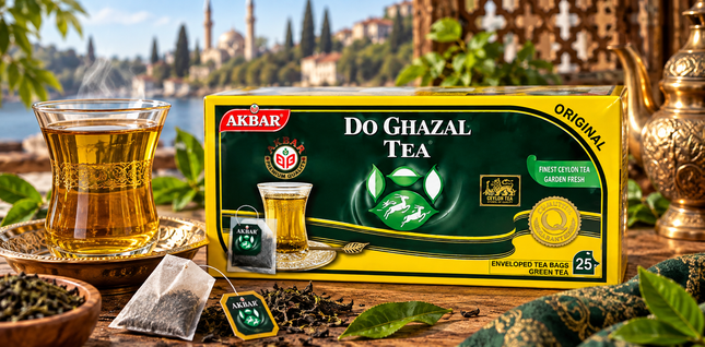 Do Ghazal Green Tea 25 Beutel – Grüner Tee