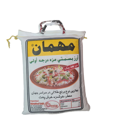 Mehman Golden Super Basmati Reis 5kg