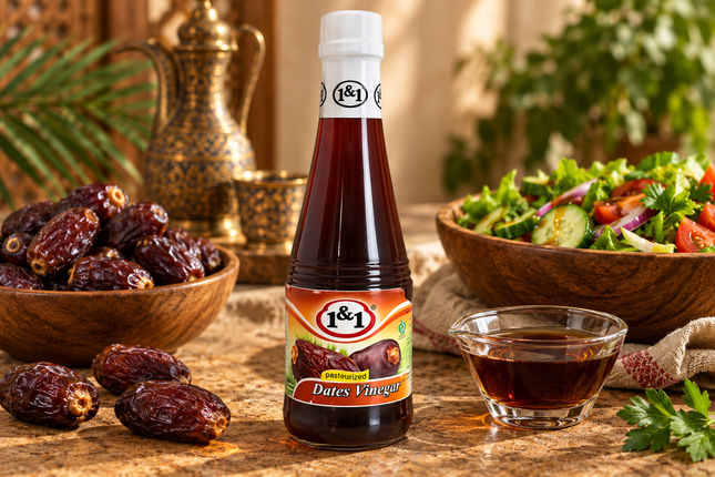 1&1 Date Vinegar 334 ml – Dattelessig