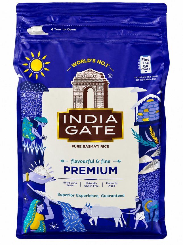 India Gate Pure Basmati Rice 5 kg – Premium Basmati