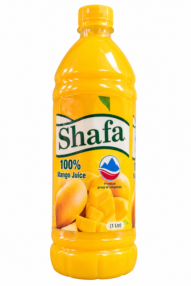 Shafa Mangosaft – 500 ml & 1 l – Fruchtiger Mangogenuss