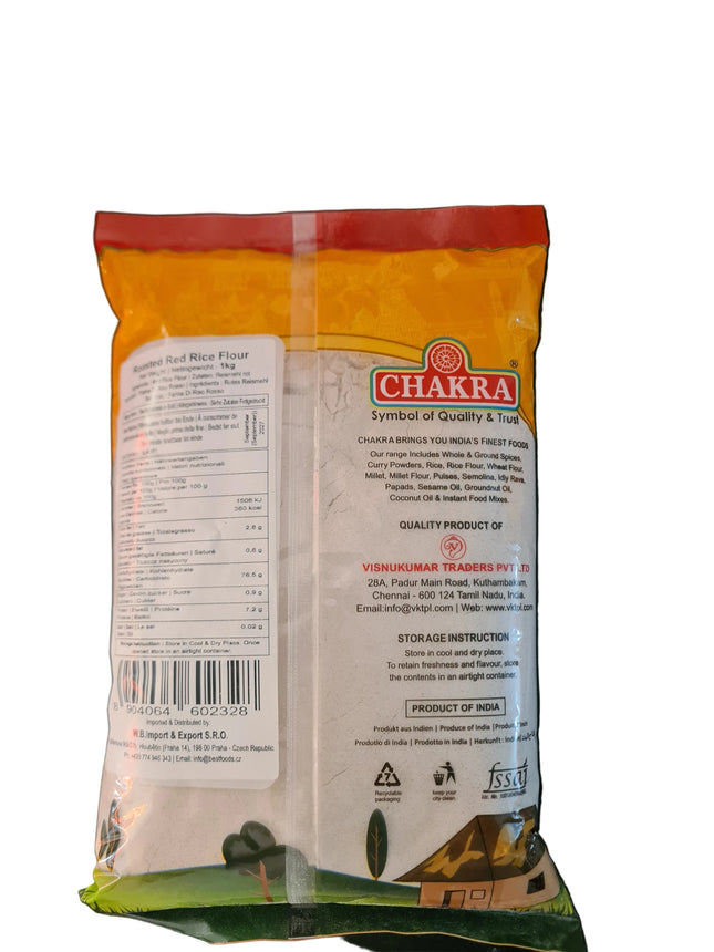 Chakra Roasted Red Rice Flour 1kg