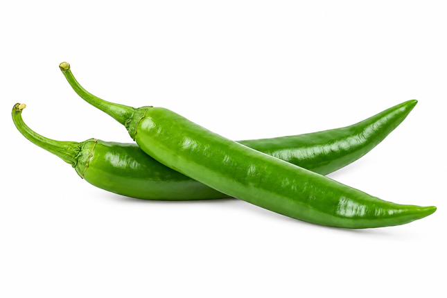 Frische grüne Chili Green Chilli