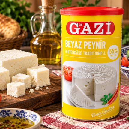 Gazi Beyaz Peynir 55 % 800 g – Türkischer Weißkäse
