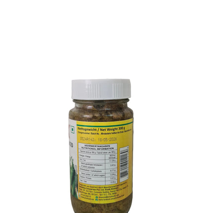 Priya Green Chilli Sliced Pickle i n Oil 300g