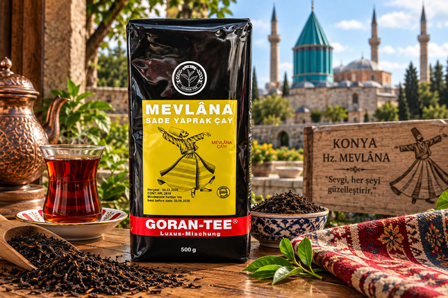 Mevlana Goran Schwarzer Tee Loser Schwarztee
