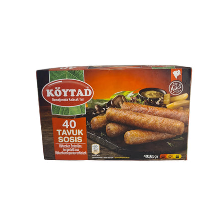 Köytad halal Tavuk Sosis 40 2600g