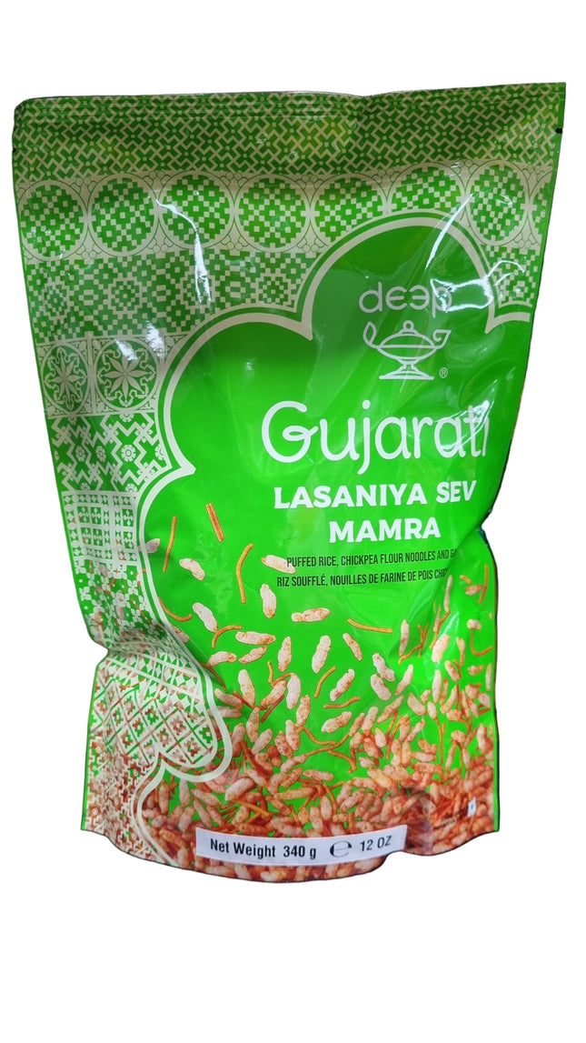 Deep Gujarati Lasaniya Sev Mamra 340g