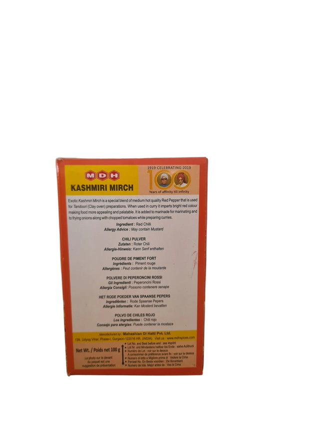 MDH Kashmiri Mirch 100g