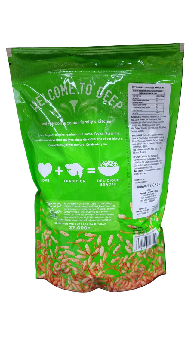 Deep Gujarati Lasaniya Sev Mamra 340g