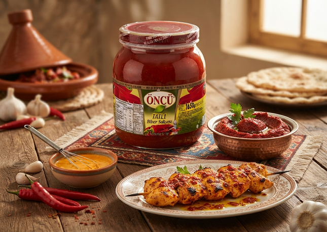 Öncü Tatlı Biber Salçası 1650 g