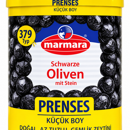 Marmara Black Olives with Pit 800 g