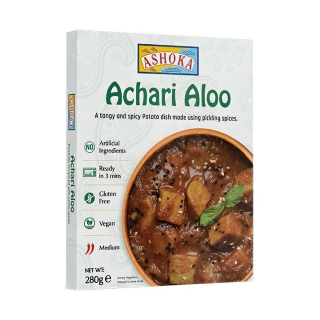 Ashoka Achari Aloo 280 g – Kartoffeln in würziger Achari-Sauce