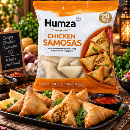 Humza Chicken Samosa 20 Stück 650 g – tiefgekühlt