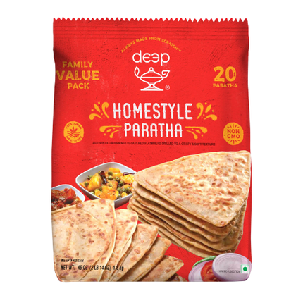 Deep Homestyle Paratha 20 Paratha 1.3kg