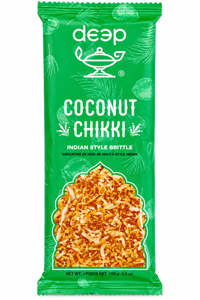 Deep Coconut Chikki 100 g – Kokos-Krokant