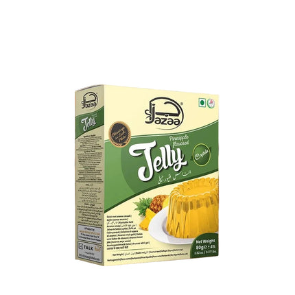 Jazaa Jelly Pineapple 80 g – Pineapple Jelly Dessert