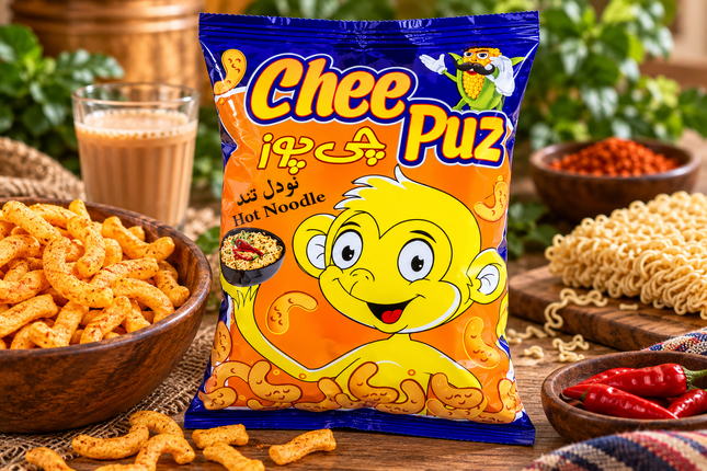 Cheetos Hot Noodle 68 g – Scharfer Käse-Snack