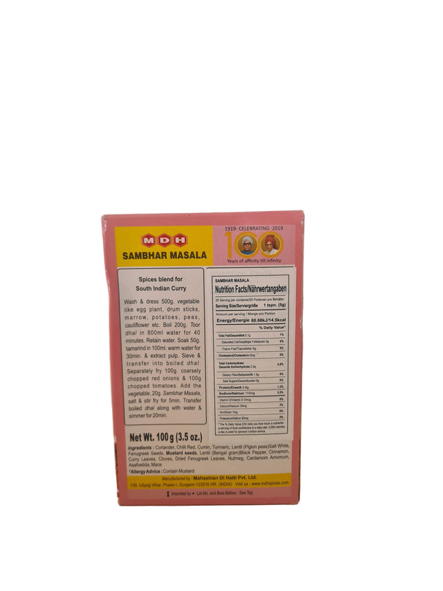 MDH Sambhar Masala 100g
