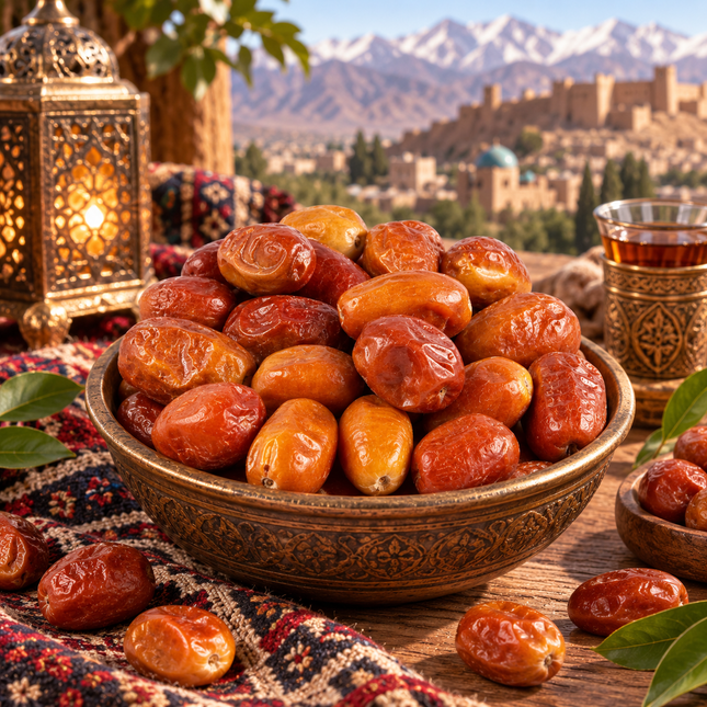 Afghanische Mehlbeeren (senjed) getrocknet