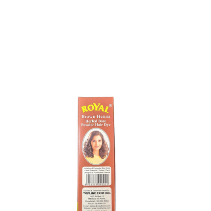 Titel: Royal Henna Brown 60 g – Haarfarbe Braun mit Henna