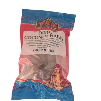 TRS Dried Coconut Halves 250g
