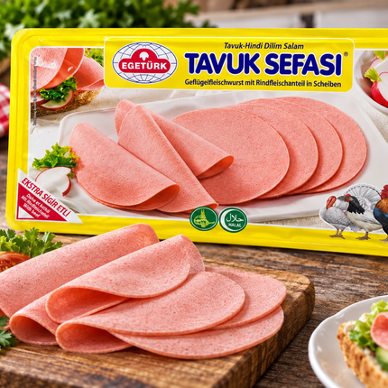 Egetürk Tavuk Sefası 125 g – Halal Geflügelaufschnitt