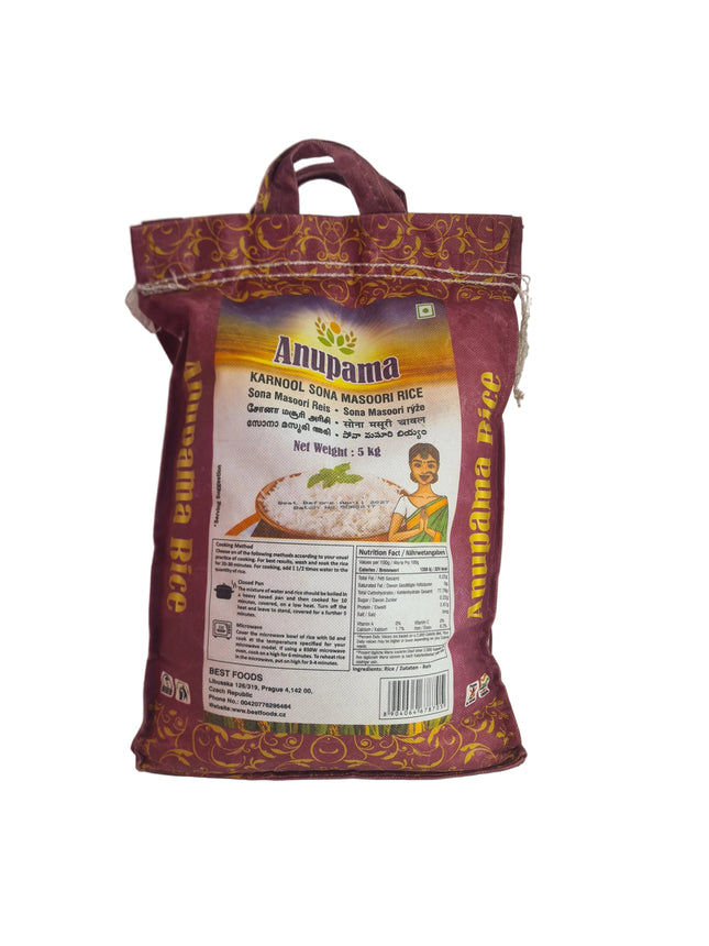 Anupama Sona Masoori Rice 5kg