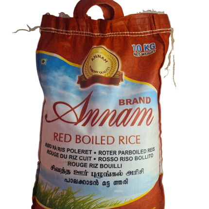 Annam Red Boiled Rice 10kg