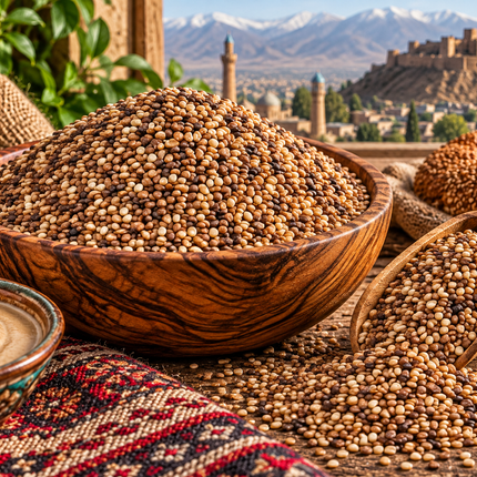 Afghanischer Sesam natur – Sesamsamen aus Afghanistan
