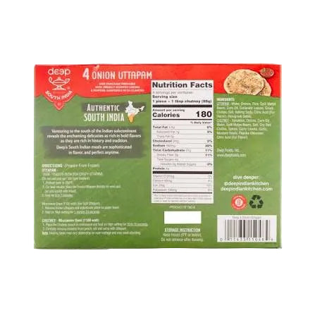 Deep 4 Onion Uttapam 354g
