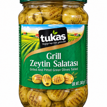 Tukaş Grill Zeytin Salatası 700 g – Gegrillter Olivensalat