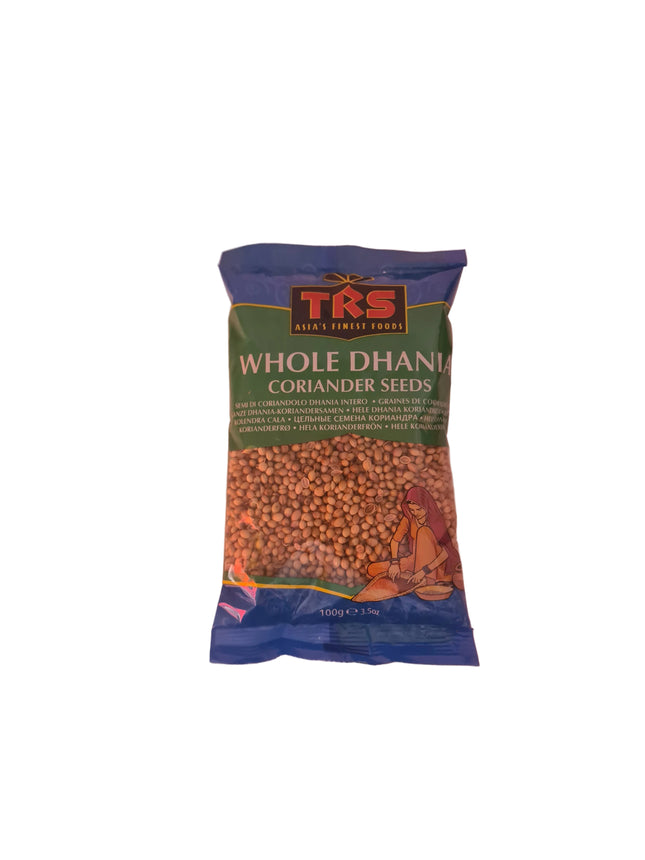 TRS Whole Dhania Coriander Seeds 100g