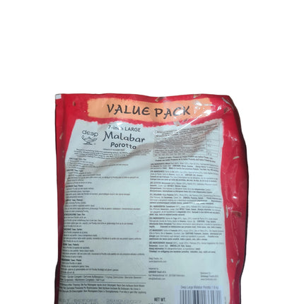 Deep Malabar Paratha 1,8kg 20Pieces