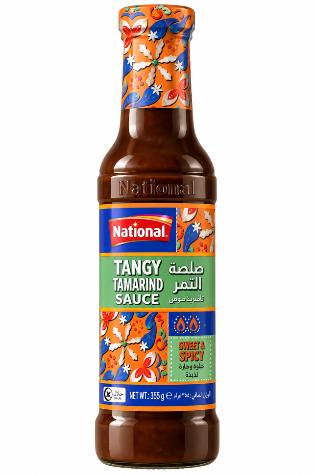 Titel: National Tangy Tamarind Sauce 325 g – Würzige Tamarindensauce
