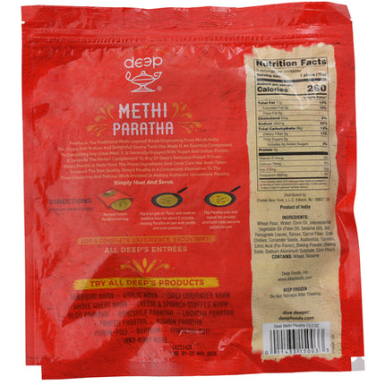 Deep Methi Paratha 375g