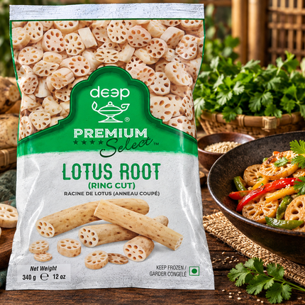 Deep Lotus Root 340 g – Frozen lotus root