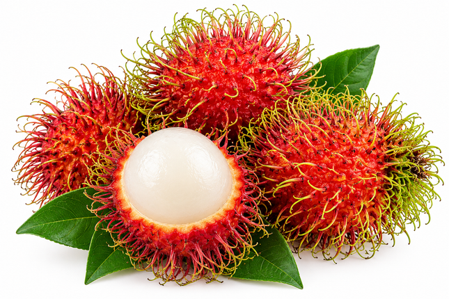 Frische Rambutan