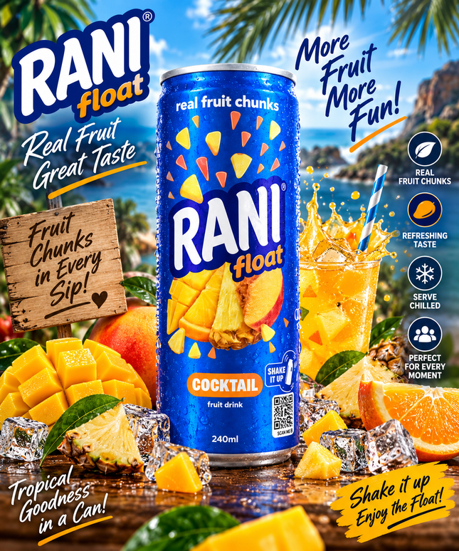 Rani Cocktail Fruchtdrink mit Fruchtstückchen 240 ml